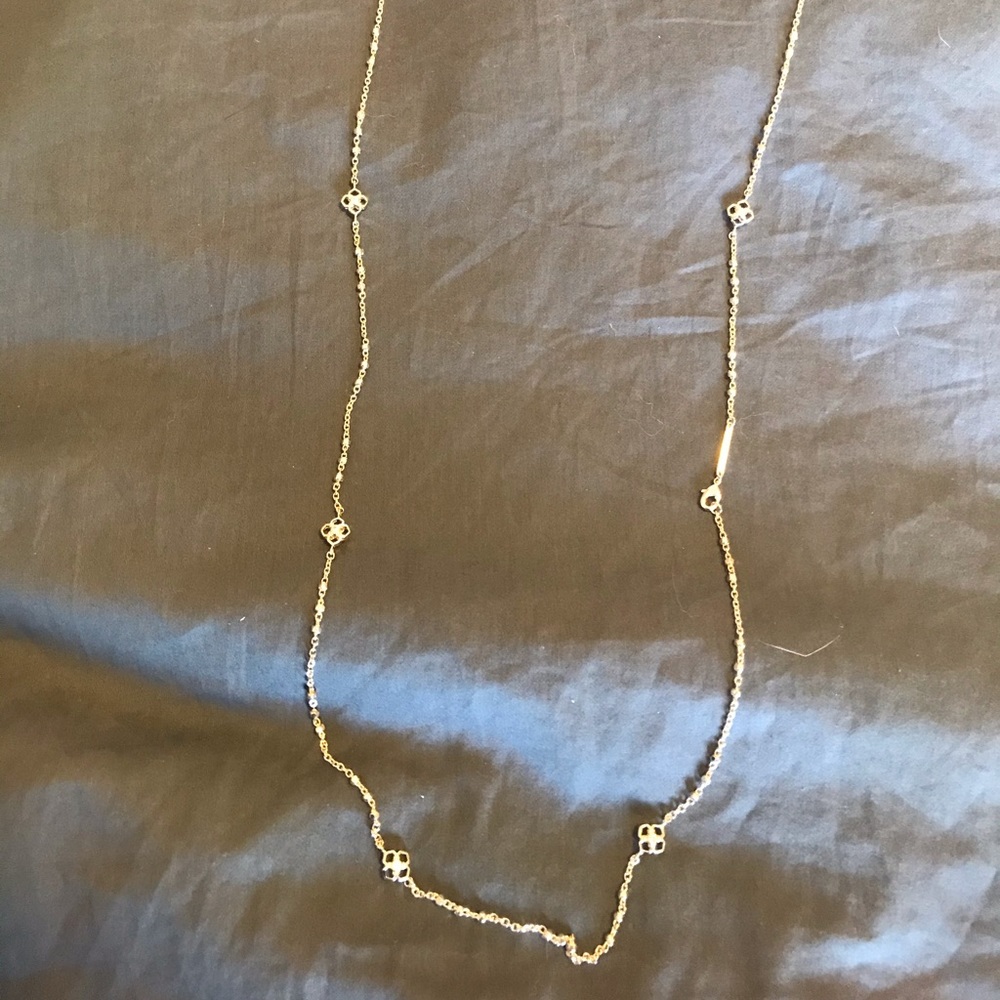 Kendra Scott Rue gold long necklace